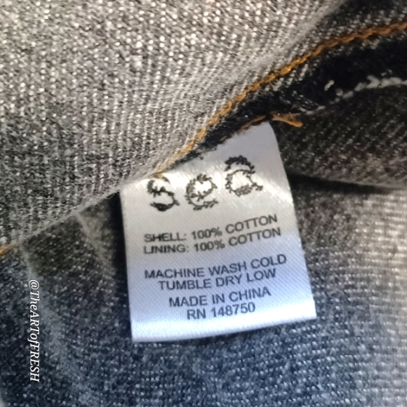 Sea New York Blue Gray Acid Washed Mini Skirt Casual - Picture 11 of 16